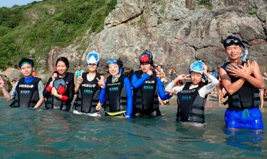 WAVE Team Happy Snorkeling Trip in Huizhou