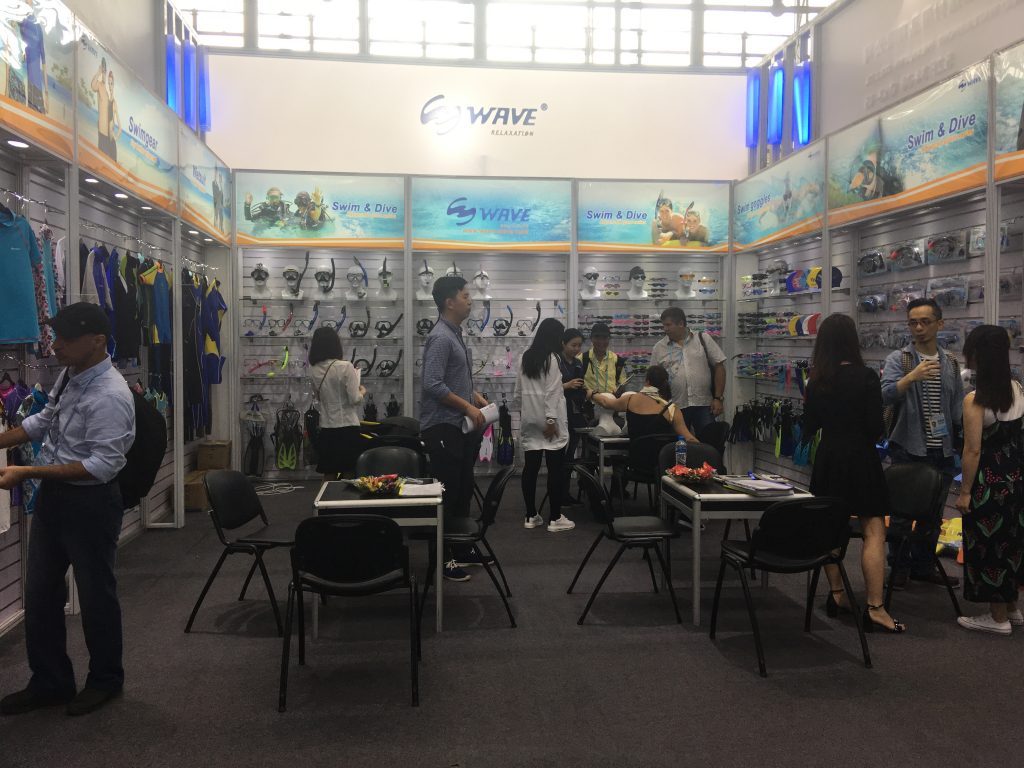 Wave exhibited at the 123th Canton Fair
