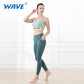 Wave Sport High Waist Yoga Leggings With Side Pockets Ninth Pants freeshipping - wave-china