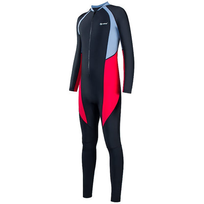 Wave Sport Surfing Long-sleeved Sunscreen One-piece Wetsuit For Couples freeshipping - wave-china
