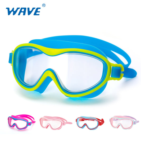 Customize OEM ODM One Piece Silicone Swim Goggles For Kids