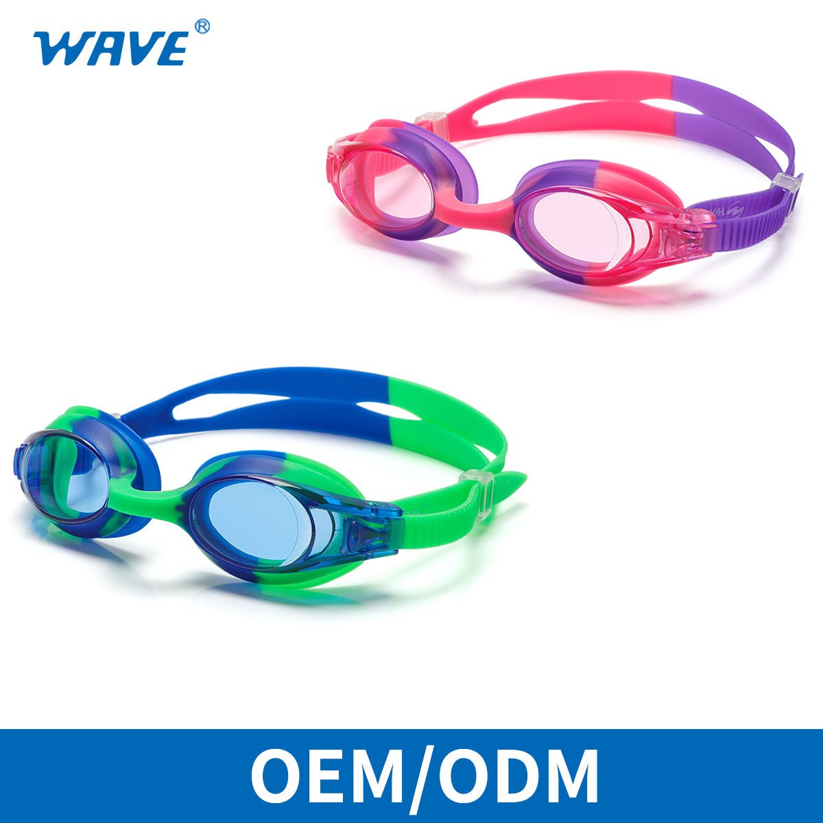 Customized Swim Goggle Anti-fog and UV for Kids